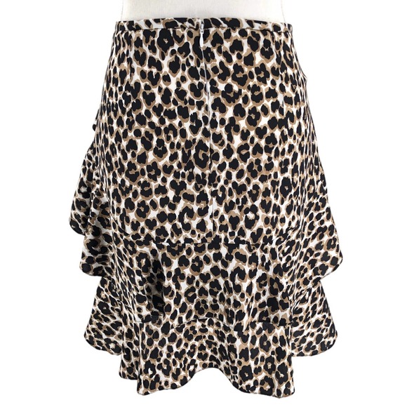 Michael Kors Collection Womens Size 2 100% Silk Ruffled Mini Skirt Made in Italy - Picture 2 of 6